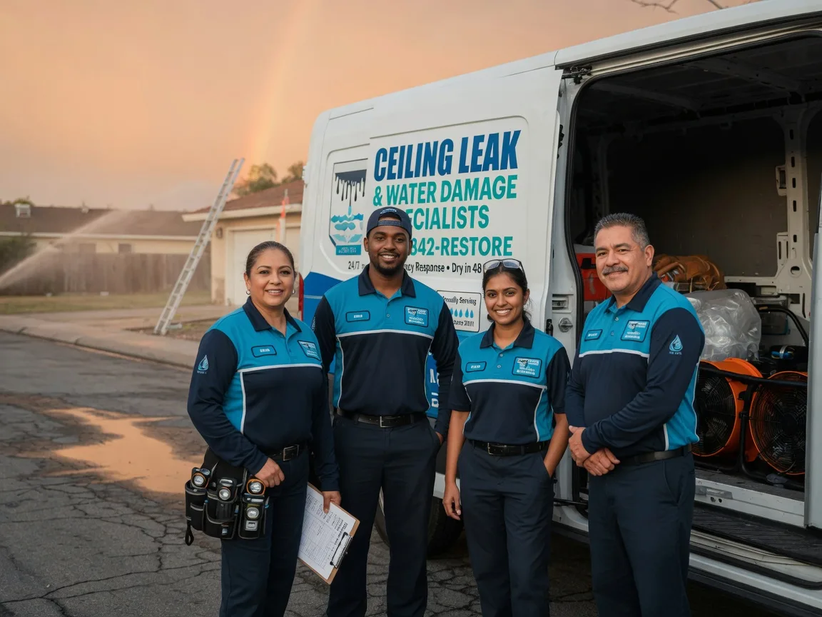 Ceiling Leak Cleanup company in Rueter, MO