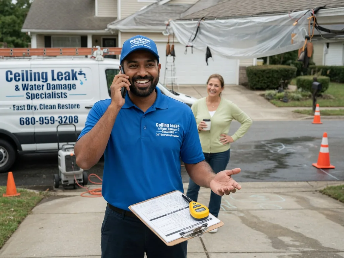 Ceiling Leak Cleanup Rueter, MO FAQs
